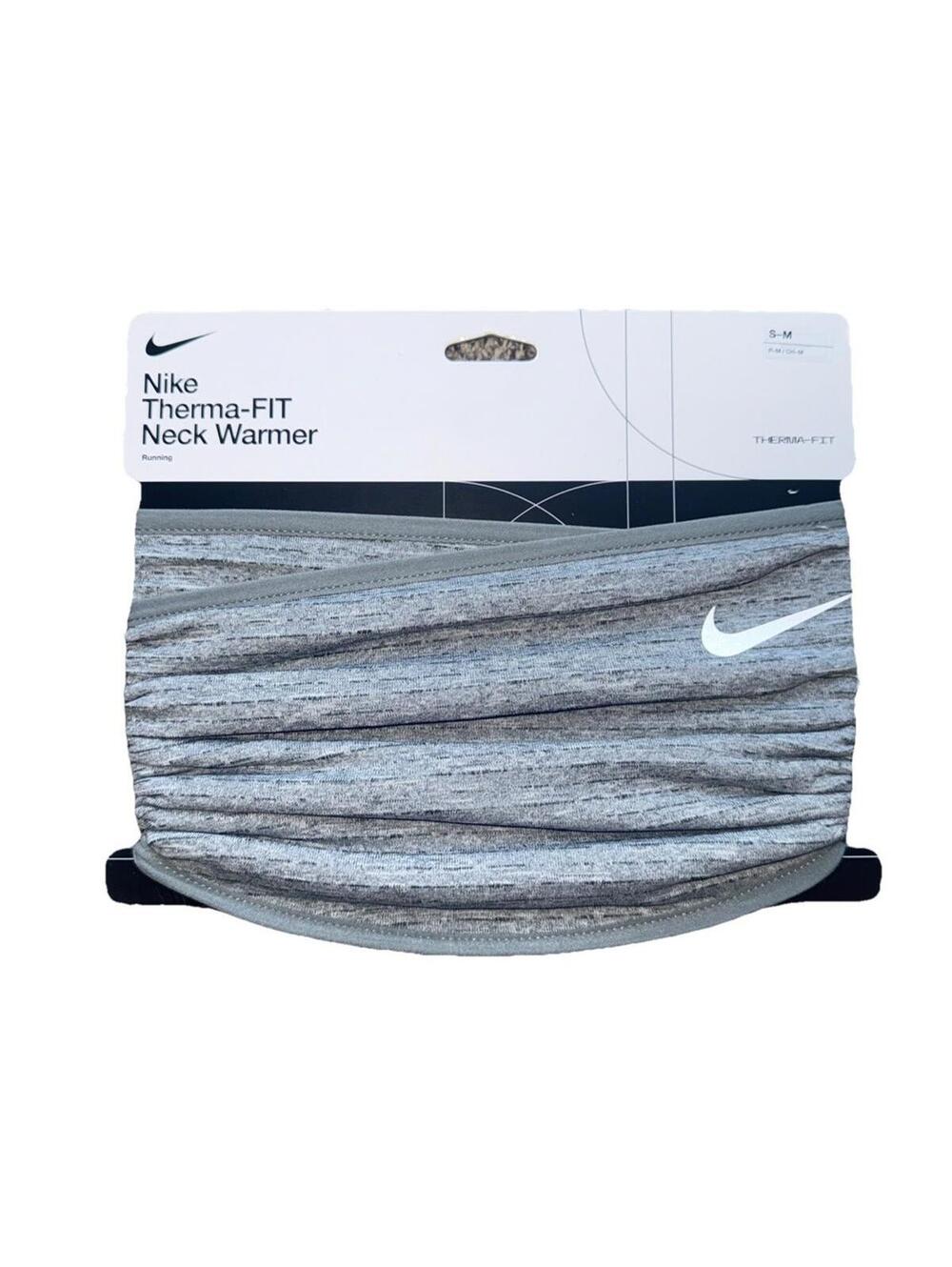 Nike Therma-FIT Neck Warmer Running Gray S-M New